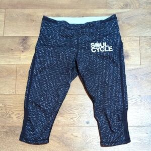 Lululemon X Soul Cycle Cropped Leggings sz 10